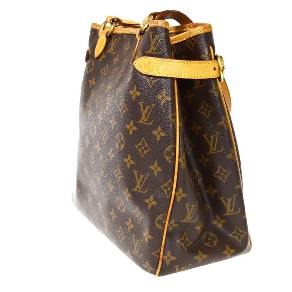 LOUIS VUITTON Batignolles Vertical Shoulder Bag Monogram Brown France M51153 - Picture 11 of 16